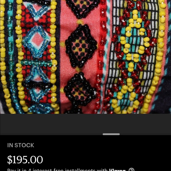 SOLD—FLORIDITA NEVER WORN HAND MADE BIKINI 8-10 - Picture 6 of 12